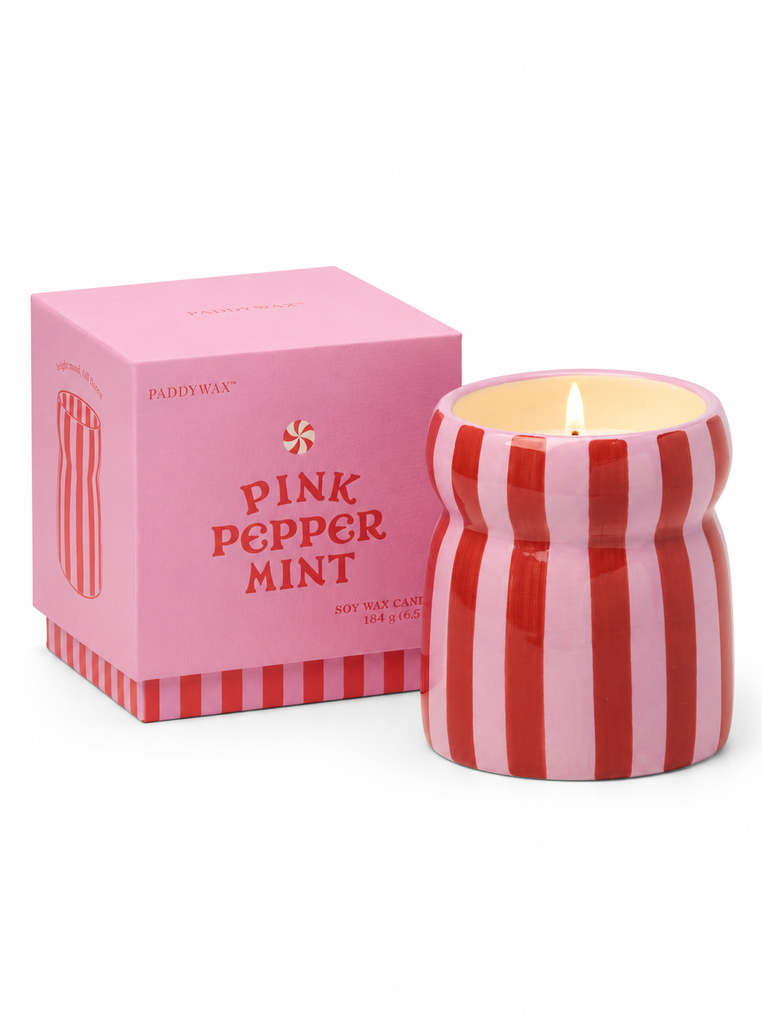 Bougie parfumée Paddywax Pink Pepper Mint
