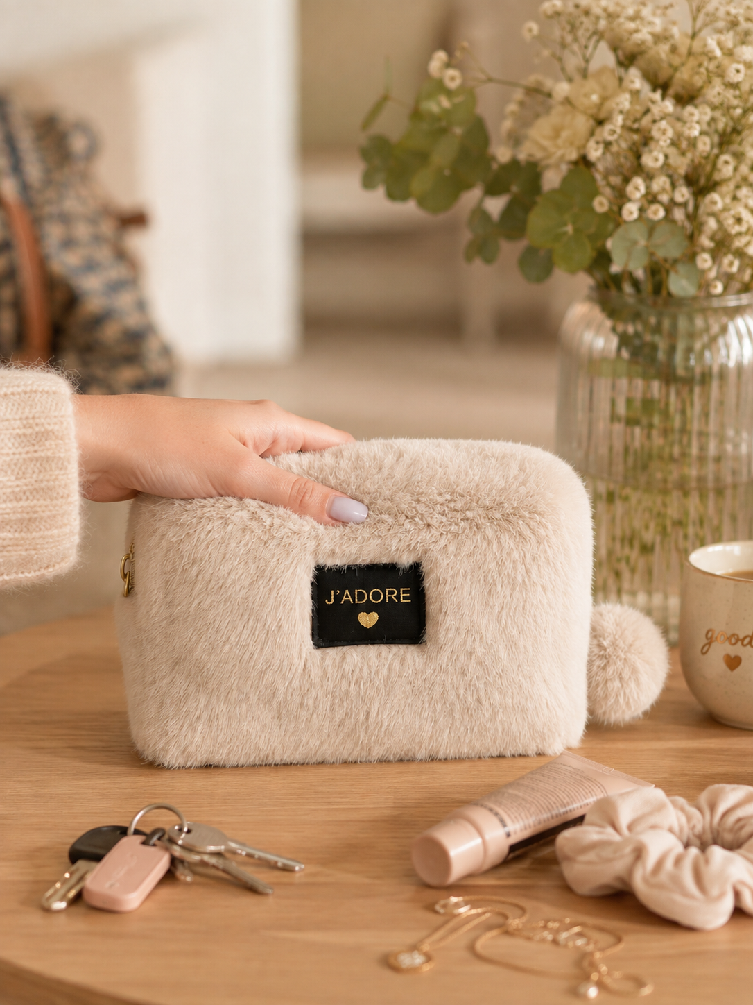 Pochette Kaly blanche