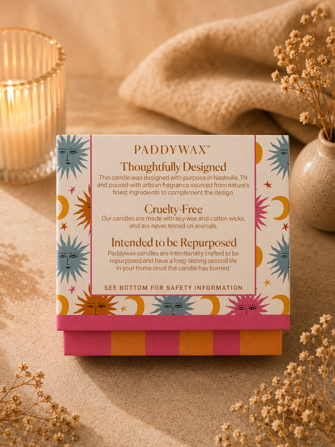Bougie parfumée Paddywax Orange Blossom