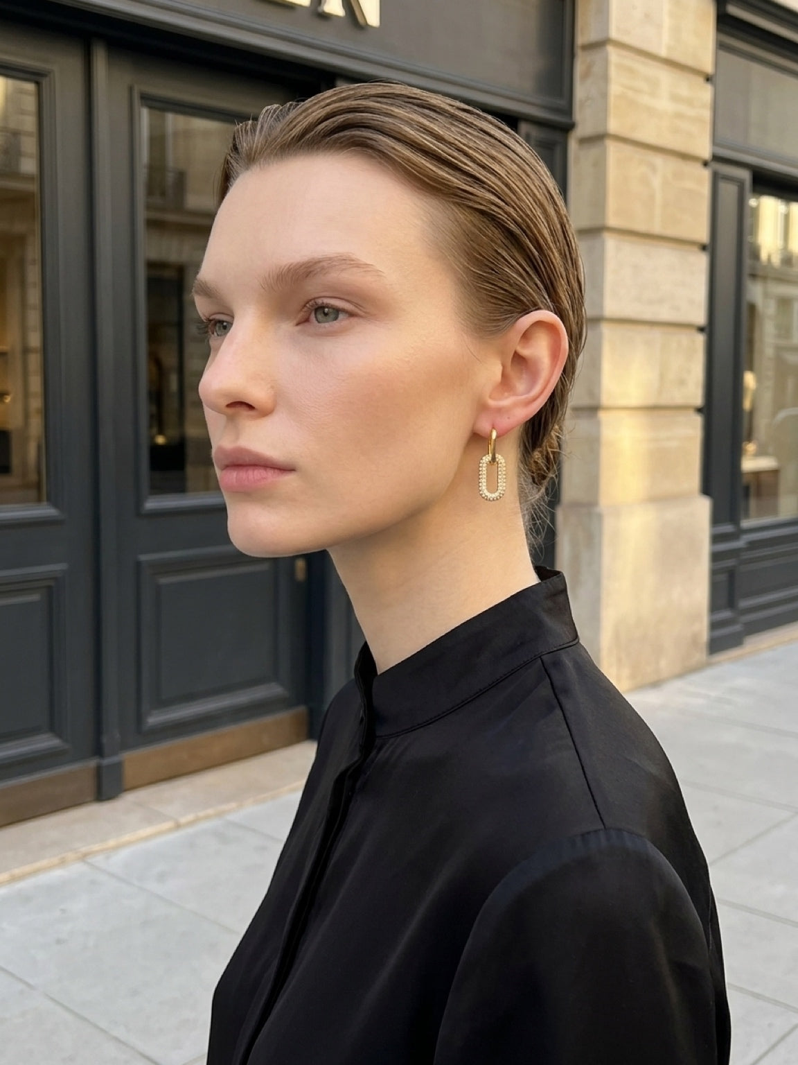 Boucles d’Oreilles Éclat Géométrique