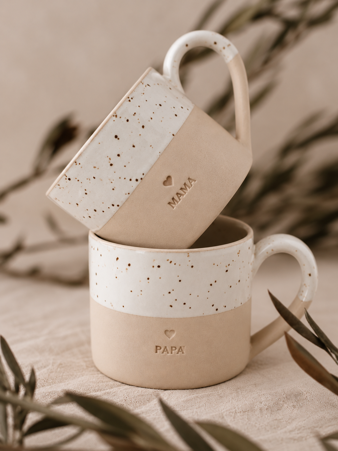Tasse en grès Papa