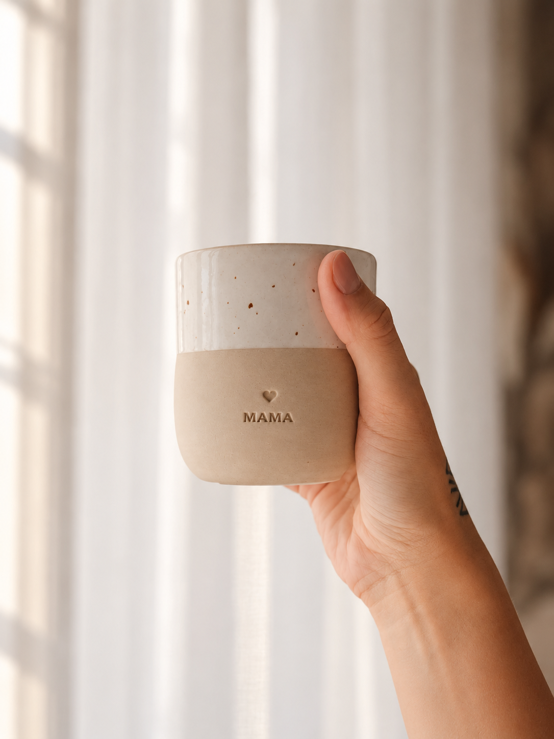 Mug en grès Mama