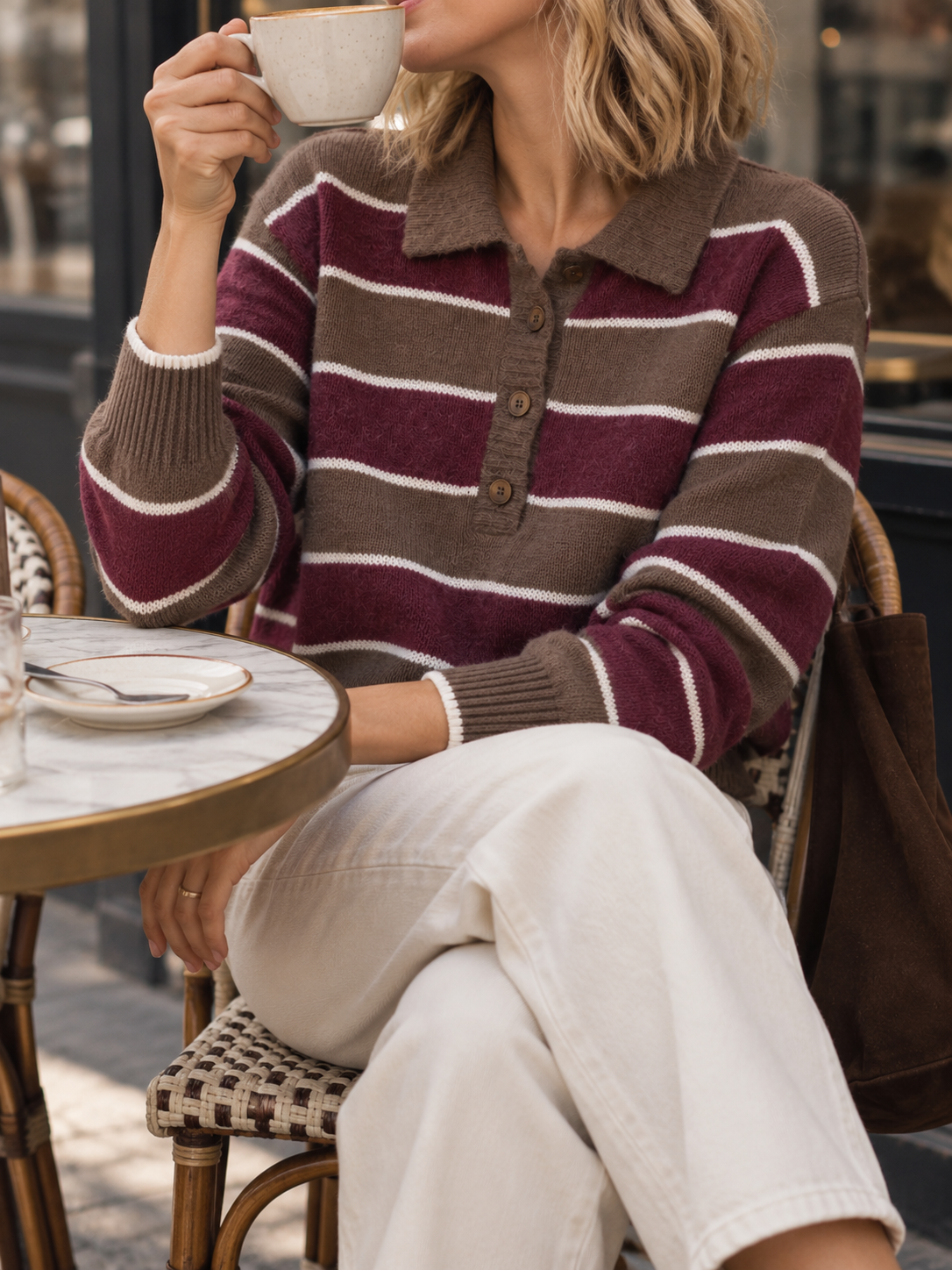 Pull en maille Caro