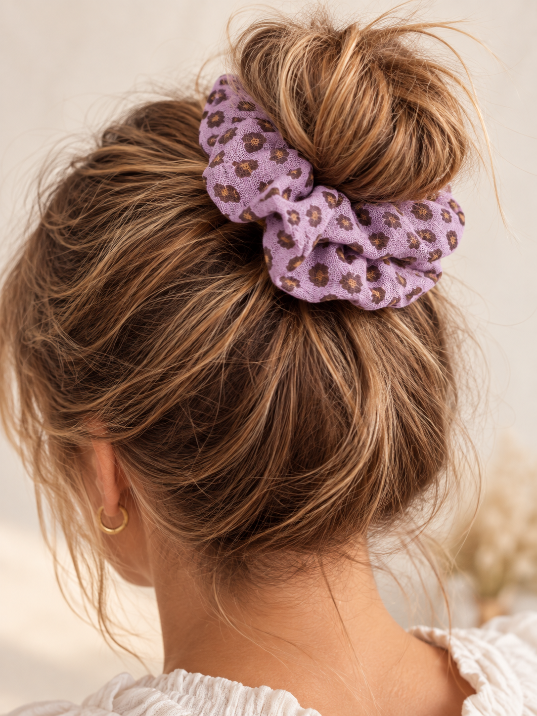 Chouchou Léo Purple