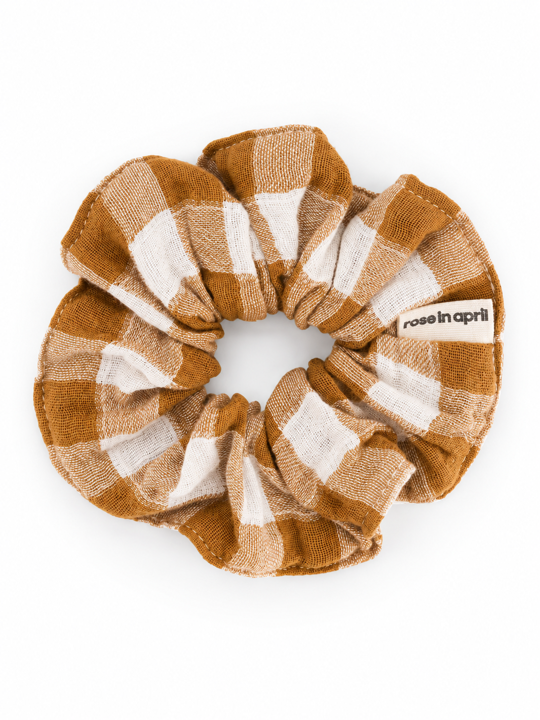 Chouchou Vichy caramel
