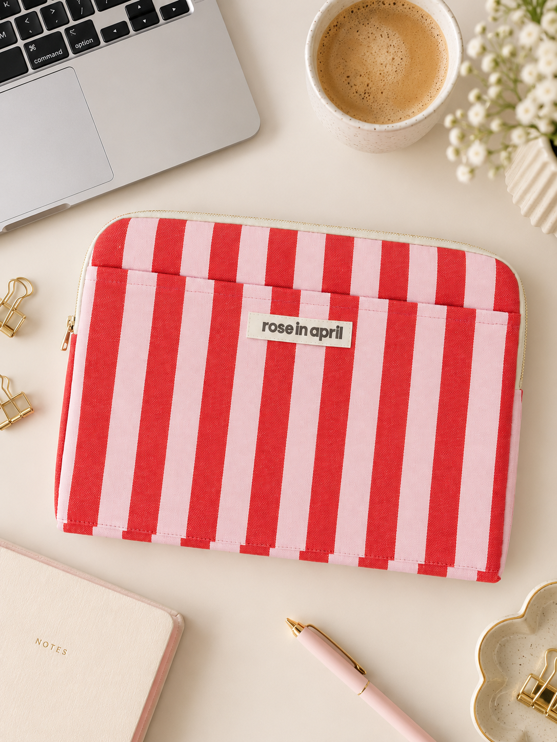 Housse d'ordinateur 13/14 pouces Octave Tomato Candy Pink