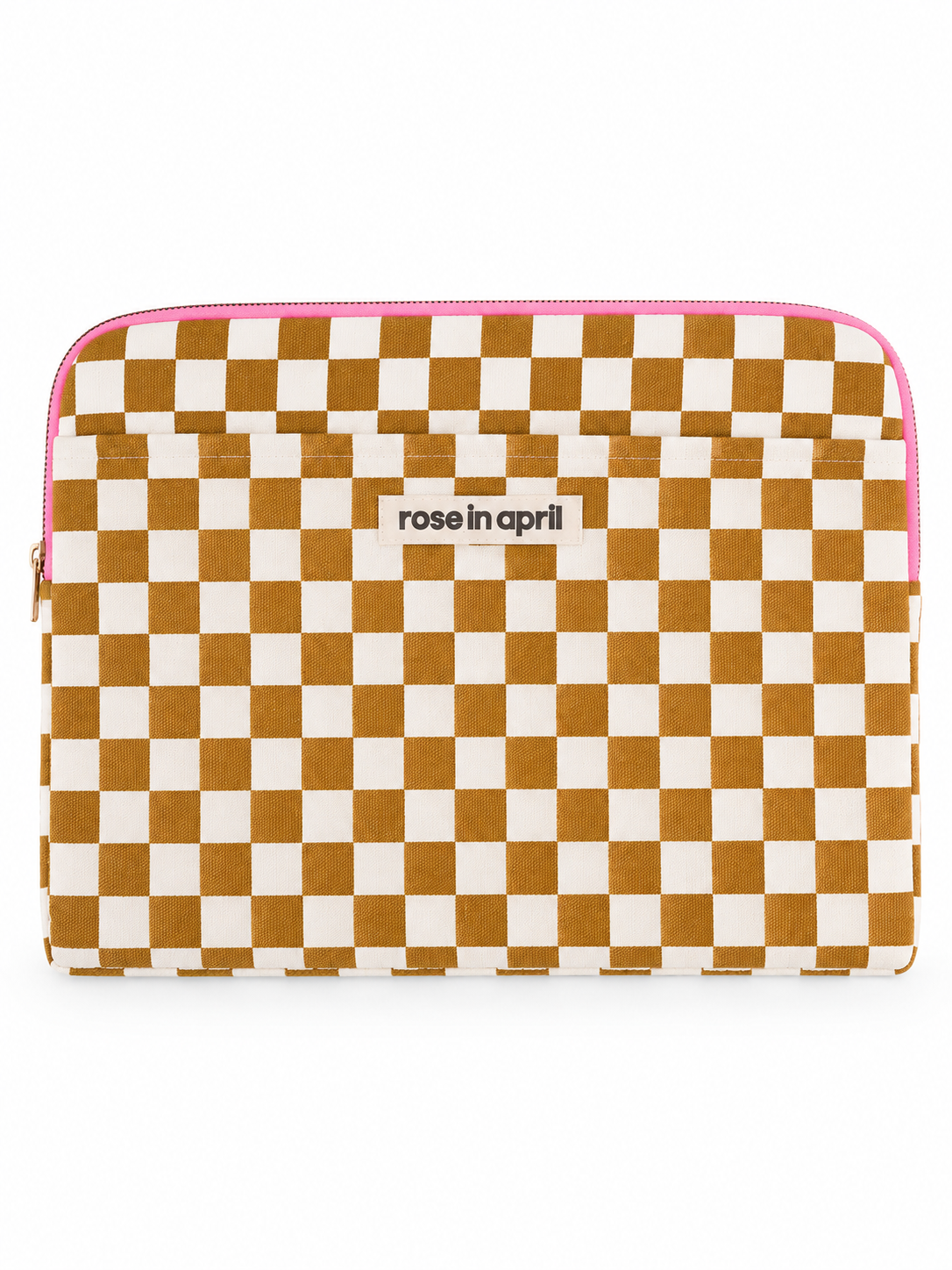 Housse d'ordinateur 13/14 Octave Damier Caramel