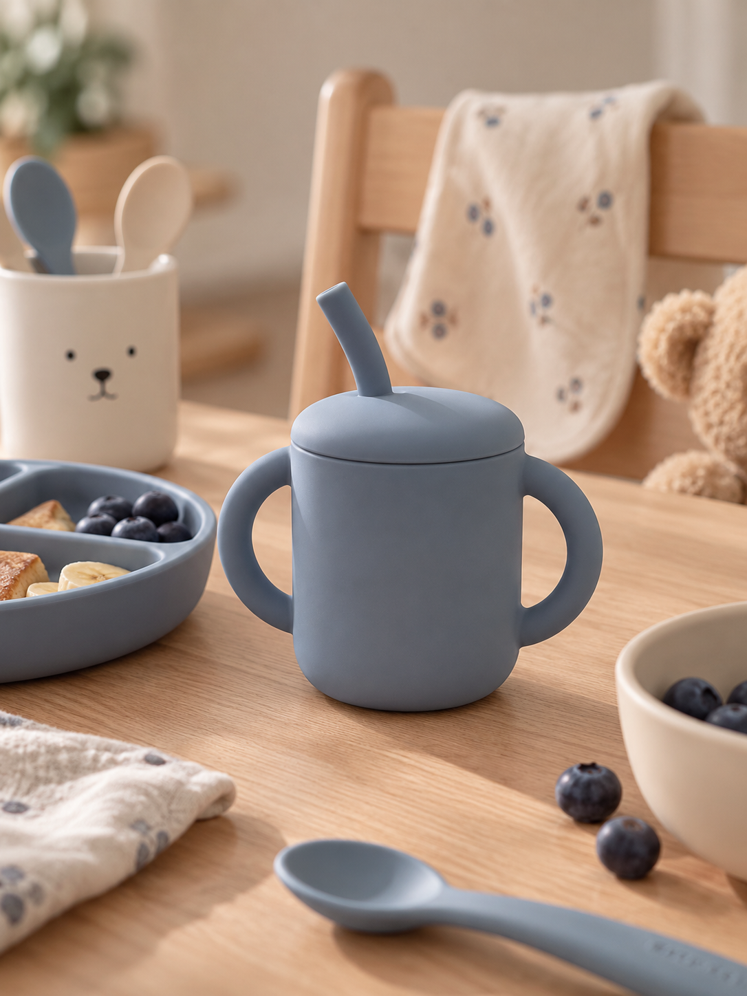 Tasse d'apprentissage avec paille Tradewinds