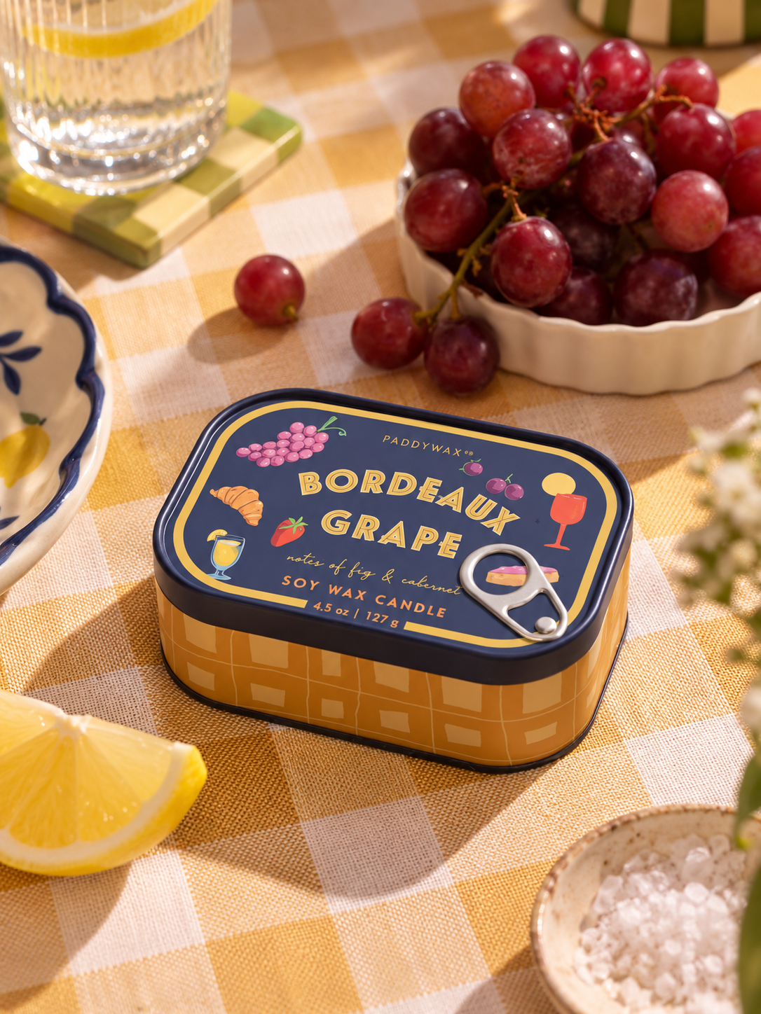 Bougie parfumée Paddywax Bordeaux grapes
