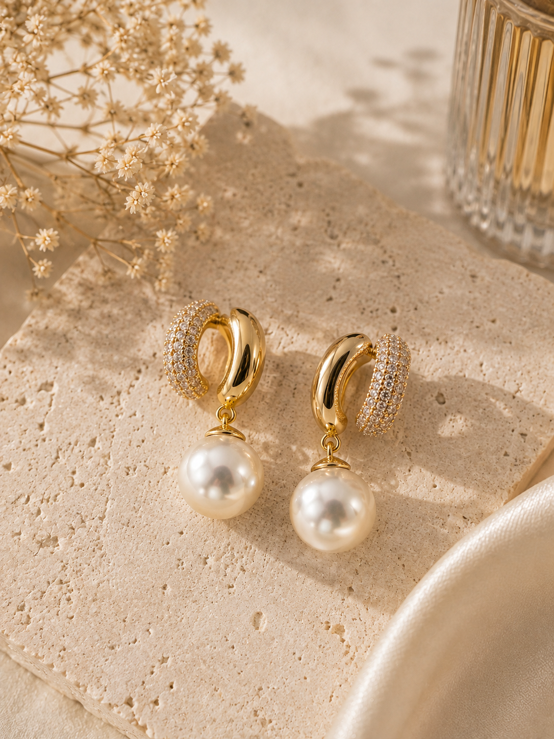 Boucles d’oreilles Narcisse