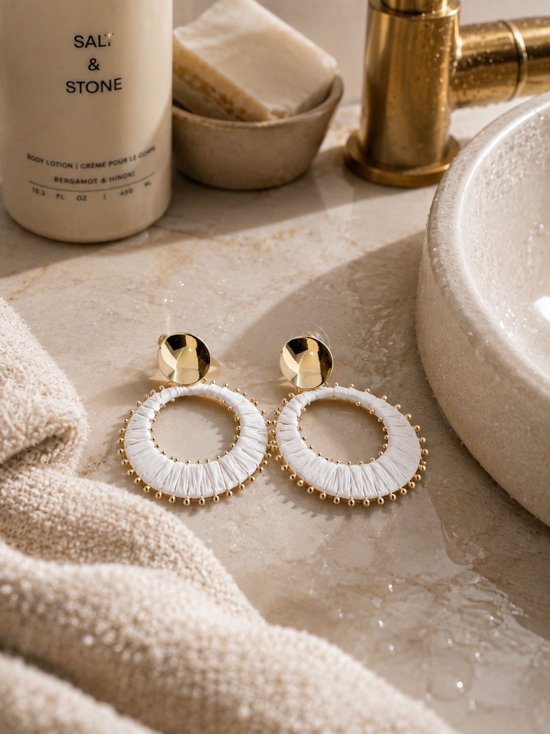 Boucles d'oreilles Sona