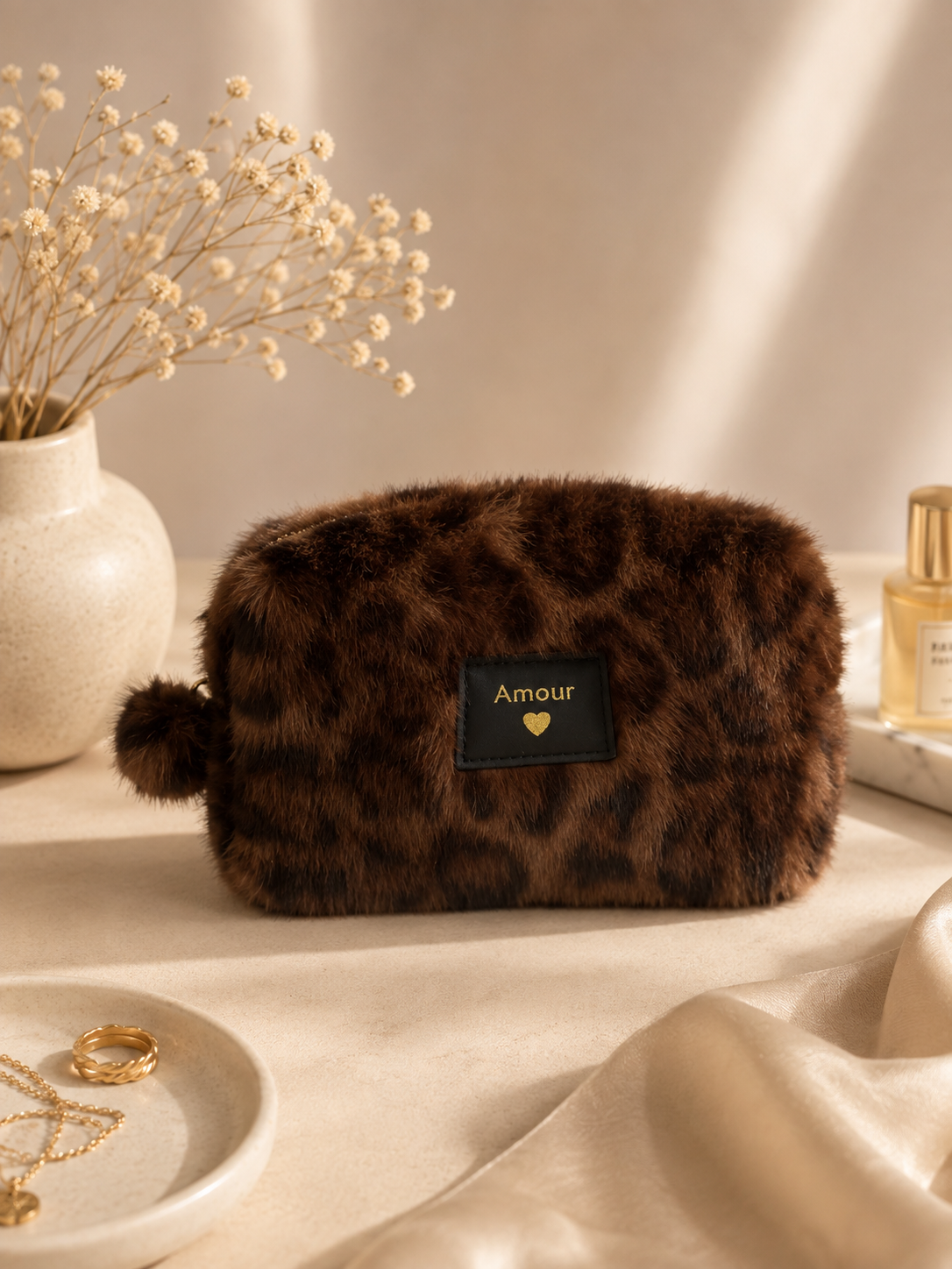 Trousse Kaly léopard