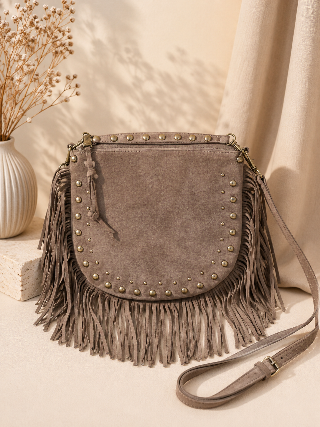 Sac Lauren taupe