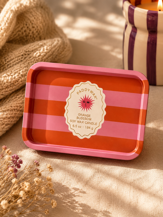 Bougie parfumée Paddywax Orange Blossom boîte