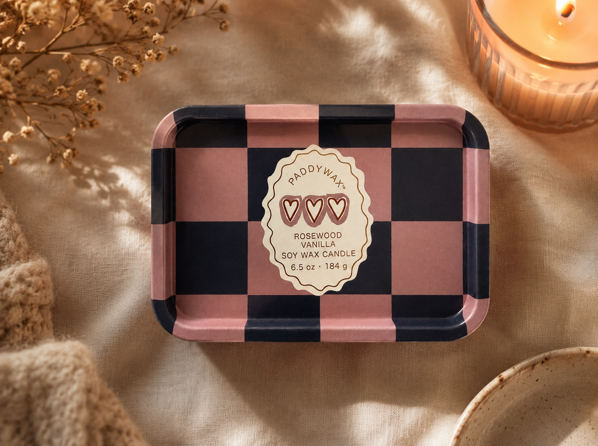 Bougie parfumée Paddywax Rosewood Vanilla boîte