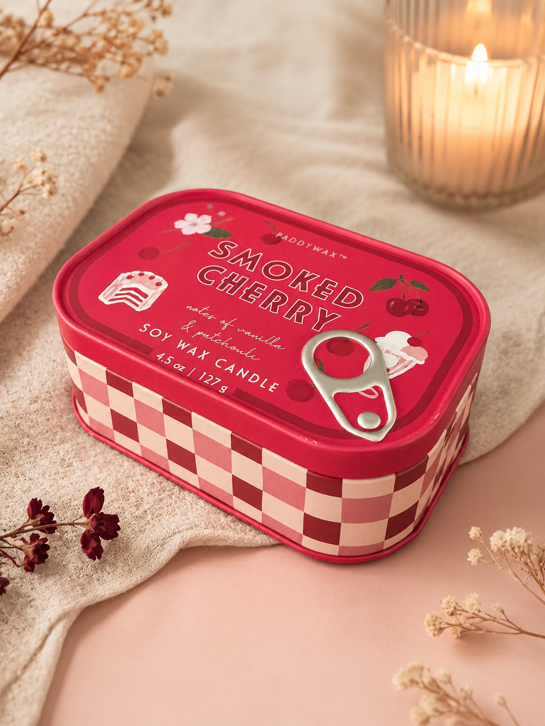 Bougie parfumée Paddywax Smoked Cherry