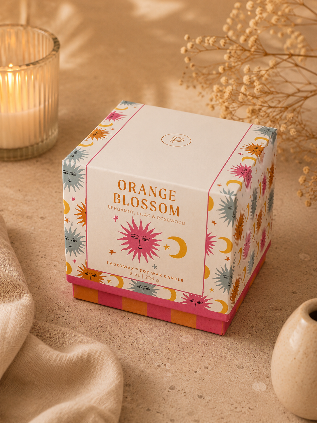 Bougie parfumée Paddywax Orange Blossom