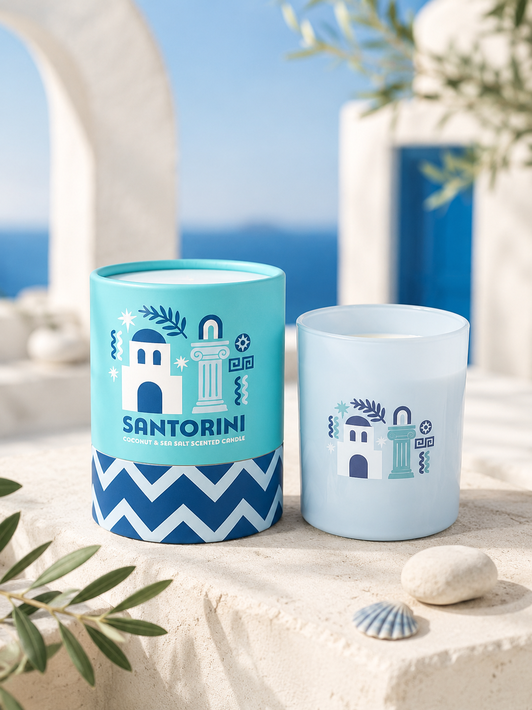 Bougie parfumée Santorini