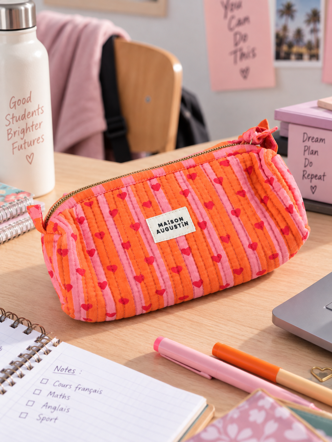 Trousse scolaire Love Pop