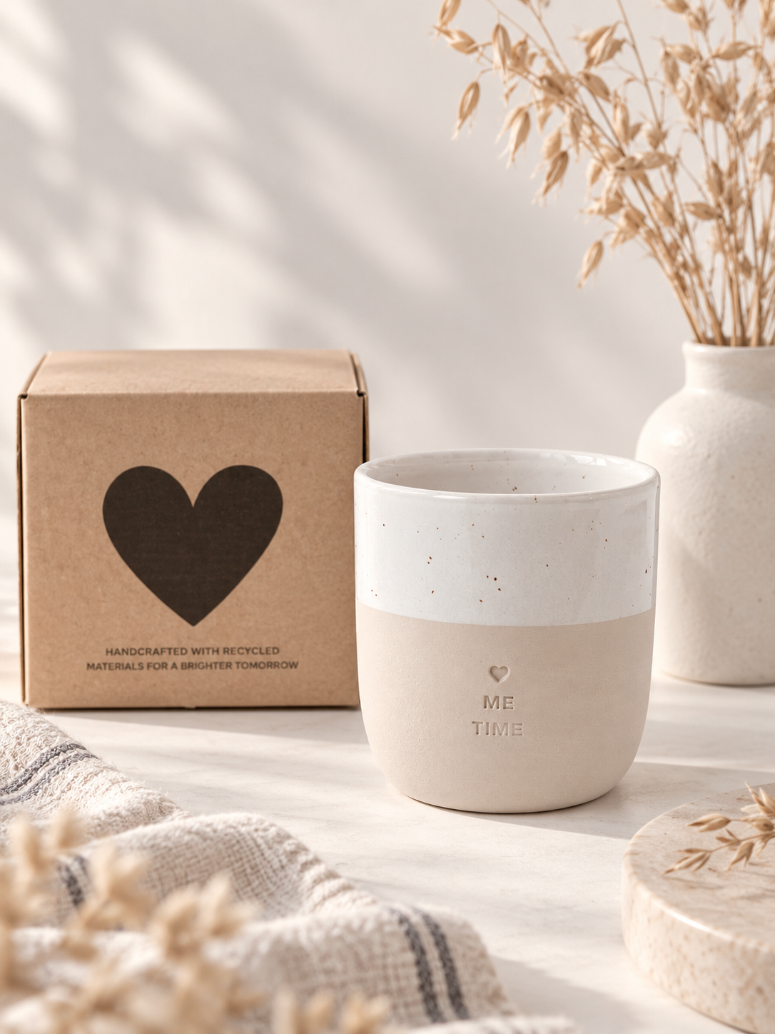 Mug en grès Me Time