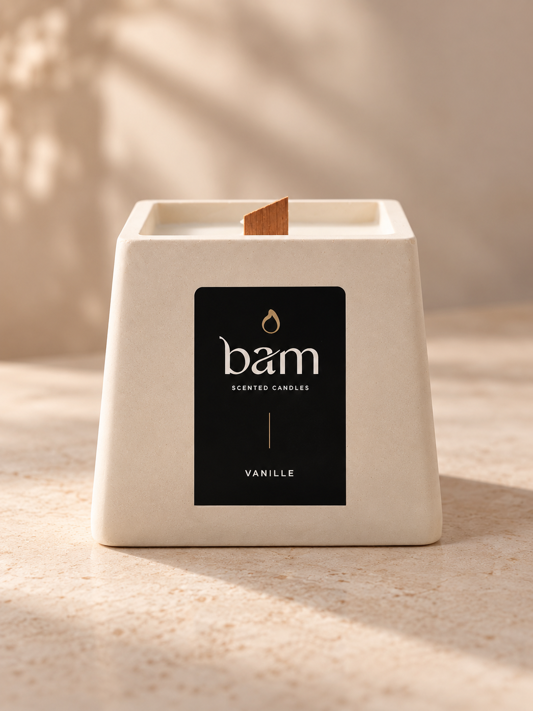 Bougie parfumée BAM Vanille