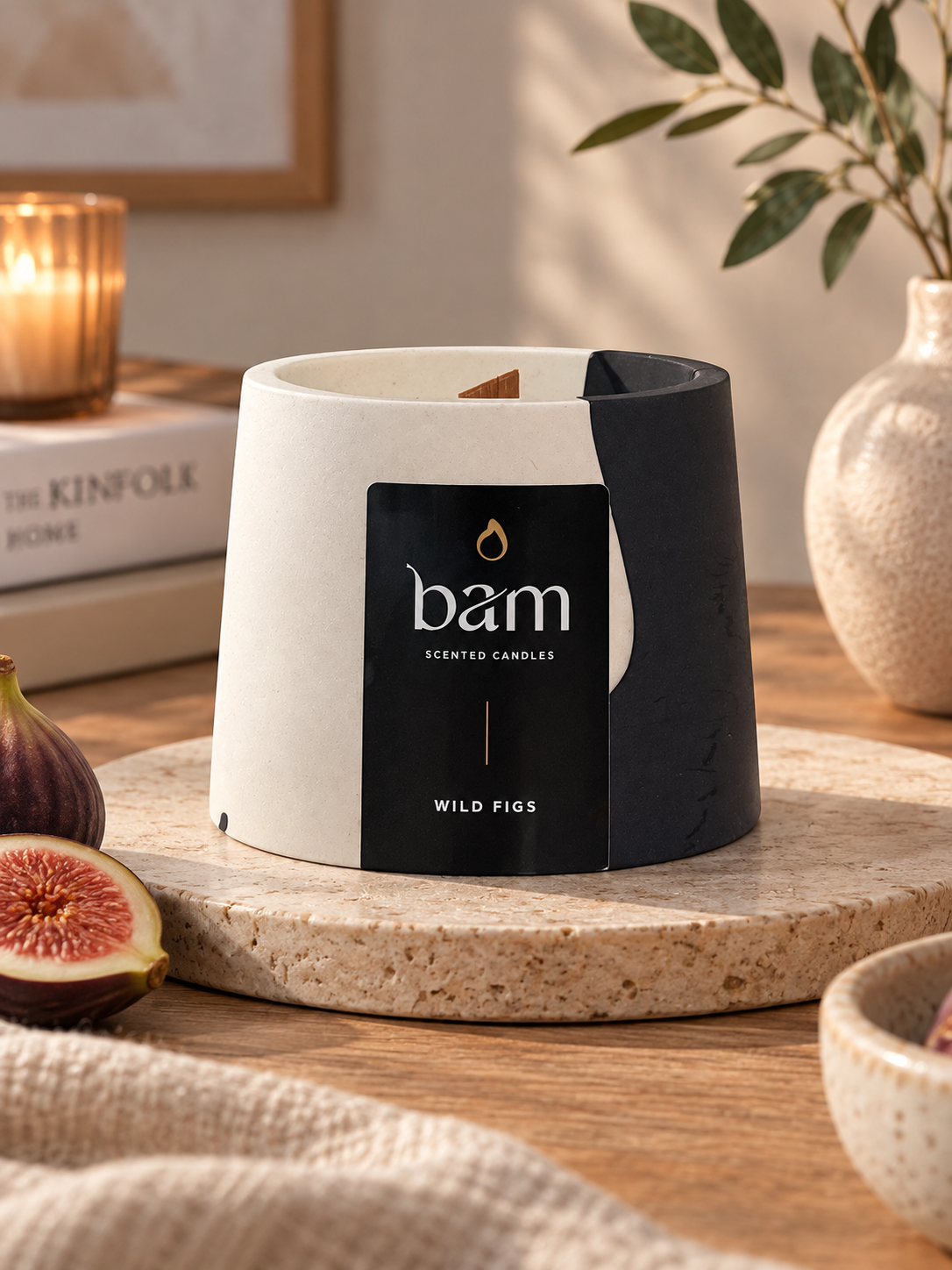 Bougie parfumée BAM figues sauvages