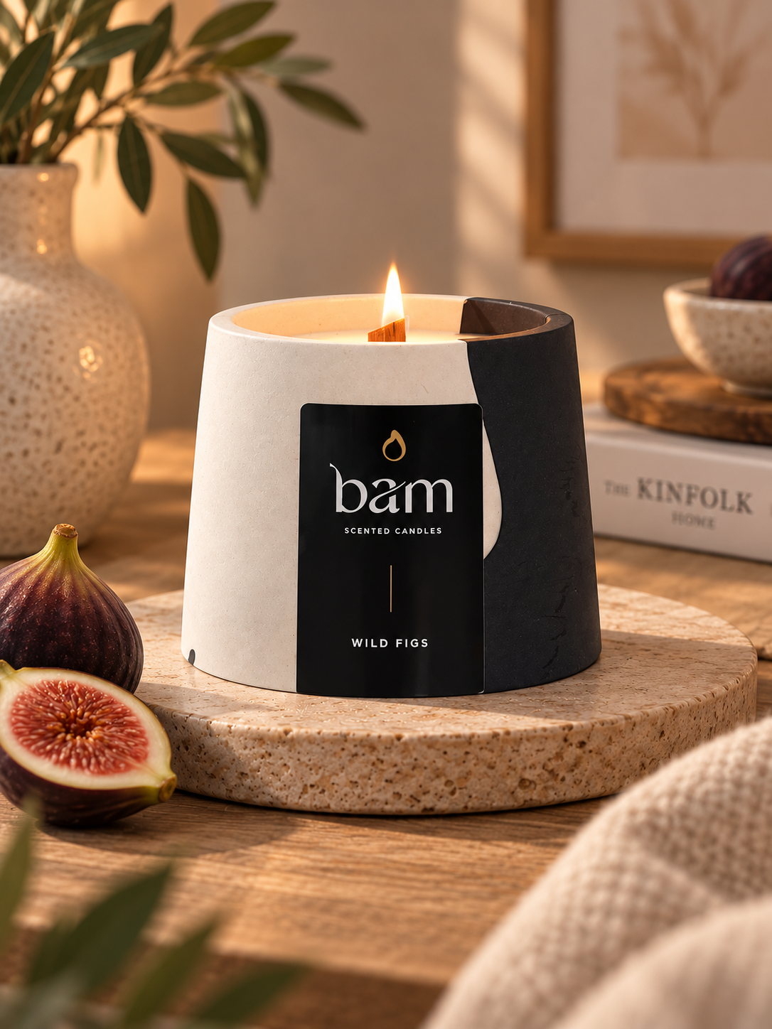 Bougie parfumée BAM figues sauvages