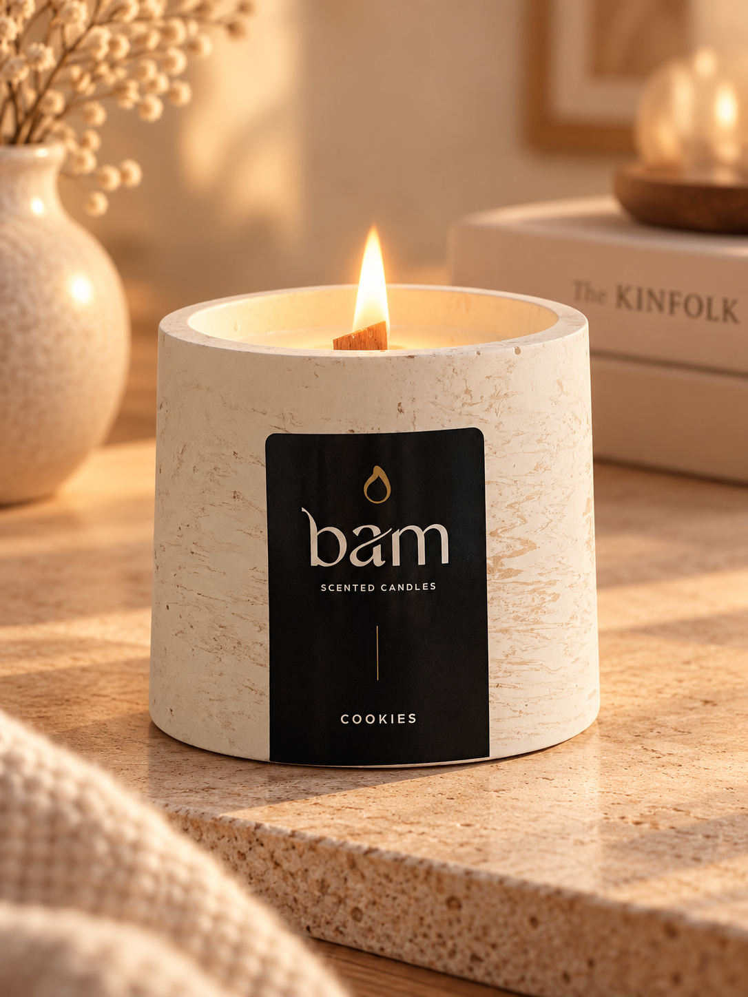 Bougie parfumée BAM cookies