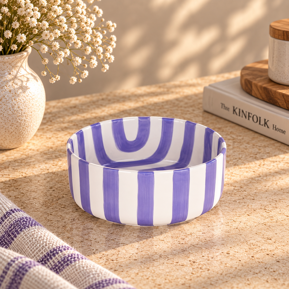 Bol Stripes Palazzo Purple