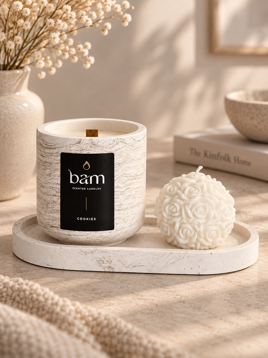 Coffret bougies parfumées BAM cookie
