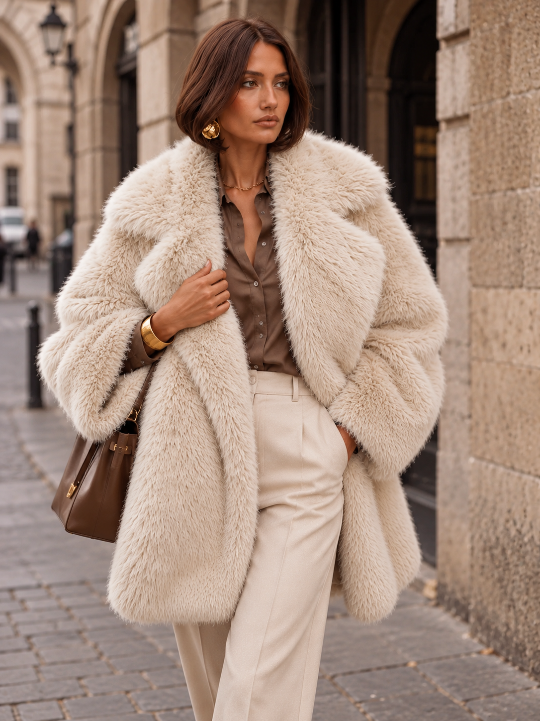 Manteau Freja crème