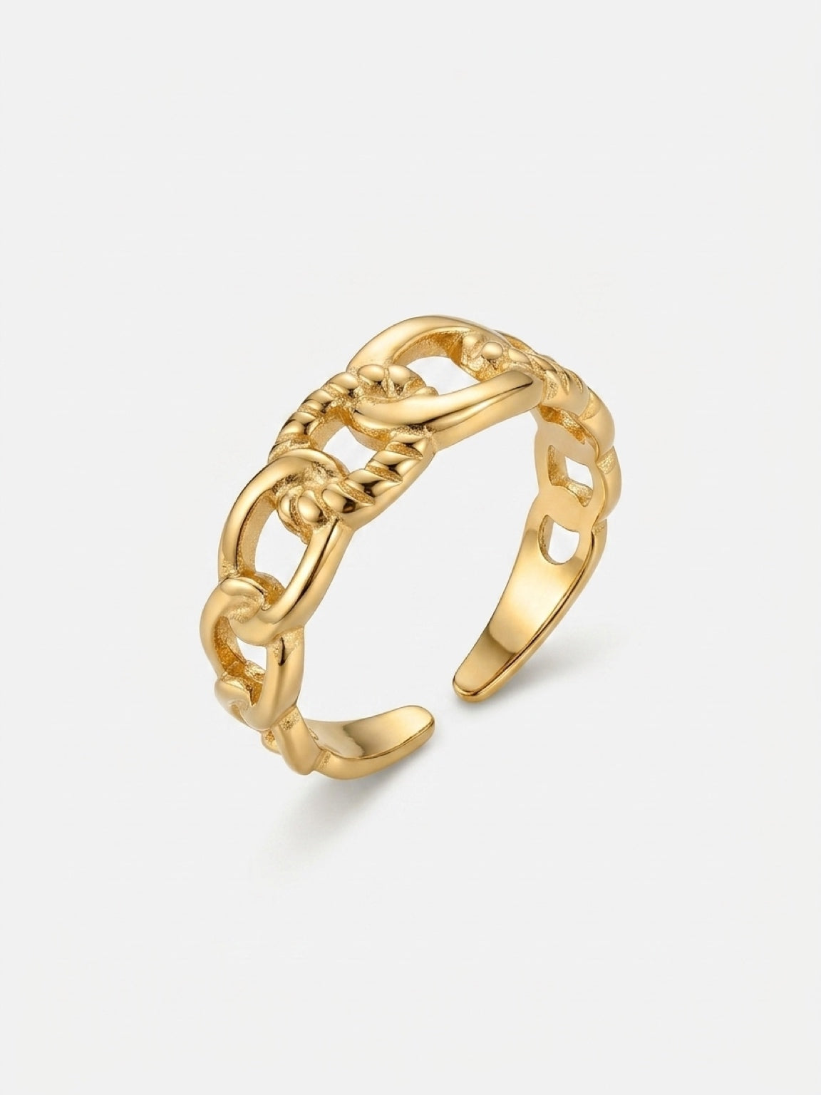 Bague Maille Dorée