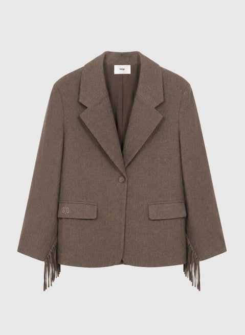 Veste Hawika taupe