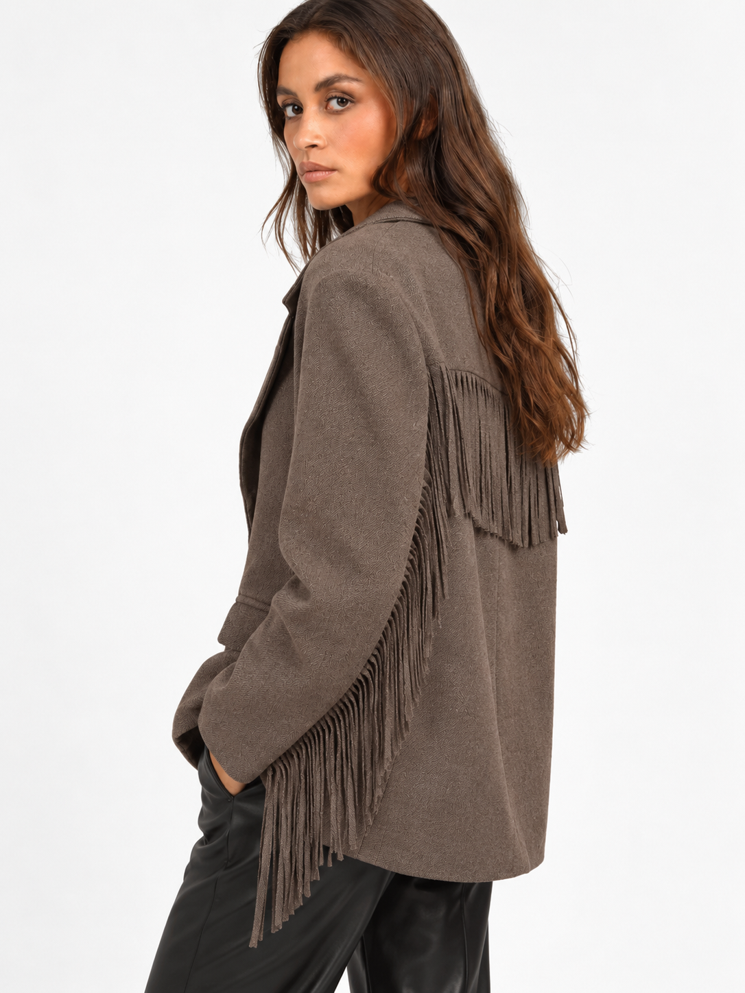 Veste Hawika taupe