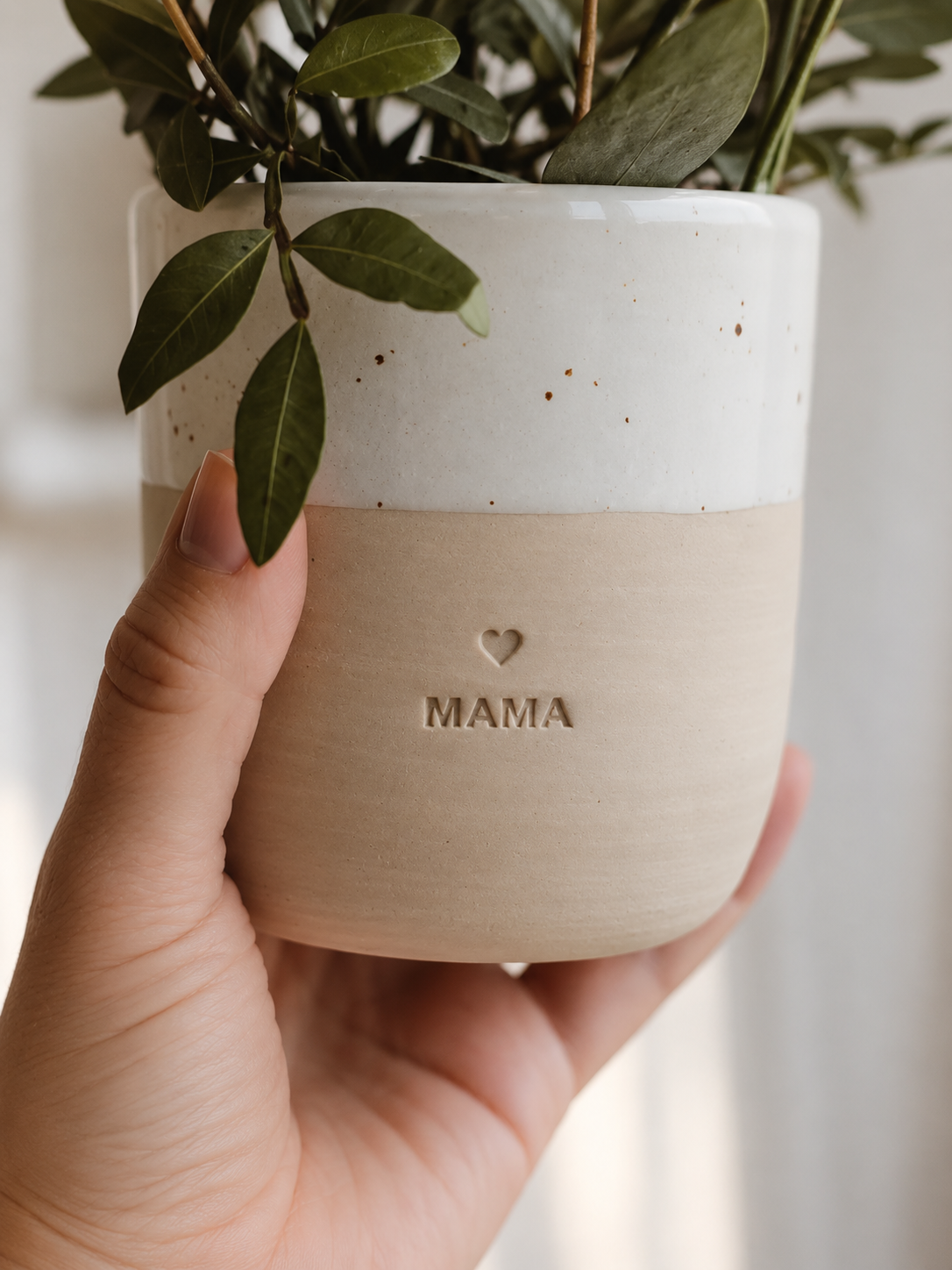 Mug en grès Mama