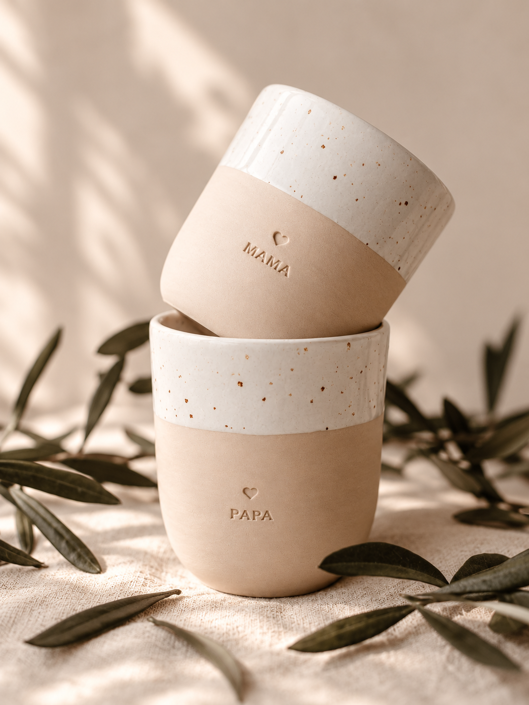 Mug en grès Papa